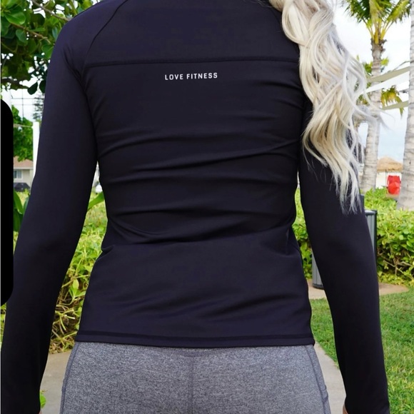 LOVE FITNESS APPAREL Premium Tropic Jacket Women’s Large EUC - Picture 2 of 10